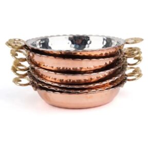 Copper Sauce Bowls